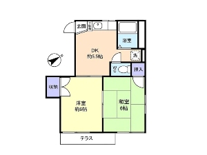 一棟売りアパート 船橋市二和東6丁目 間取図 一棟売りアパート 船橋市二和東6丁目 間取図