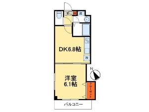 一棟売りマンション 船橋市南本町 外観写真 間取図