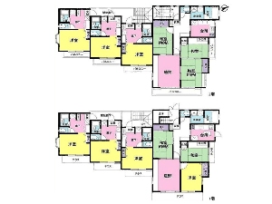 賃貸併用住宅 船橋市本町3丁目 間取図 賃貸併用住宅 船橋市本町3丁目 間取図