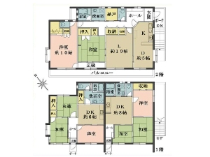 一棟売りアパート 船橋市宮本7丁目 間取図 一棟売りアパート 船橋市宮本7丁目 間取図