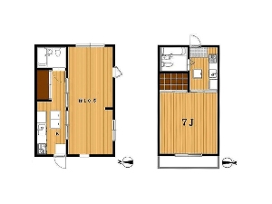一棟売りアパート 船橋市前原西5丁目 間取図