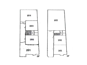 一棟売りビル 船橋市本町4丁目 間取図