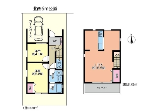 中古一戸建て(オーナーチェンジ) 船橋市松が丘5丁目 間取図 中古一戸建て(オーナーチェンジ) 船橋市松が丘5丁目 間取図