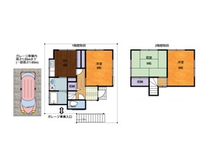 中古一戸建て(オーナーチェンジ) 船橋市田喜野井4丁目 間取図 中古一戸建て(オーナーチェンジ) 船橋市田喜野井4丁目 間取図