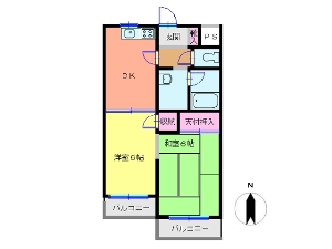 賃貸マンション 船橋 間取図