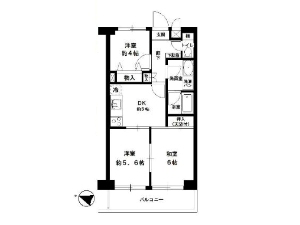 ライオンズマンション船橋第三 船橋 賃貸マンション 間取図