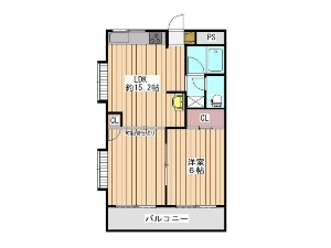 サンライズ船橋 船橋 賃貸マンション 間取図