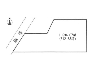 土地 船橋市二和西6丁目 区画図