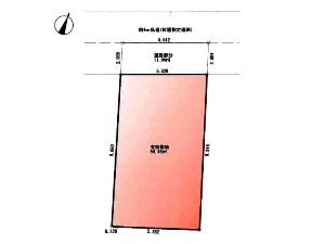 土地 船橋市新高根5丁目 区画図