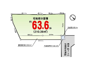 土地 船橋市高根台7丁目 区画図