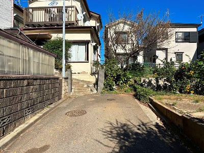 土地 船橋市芝山6丁目 現地写真