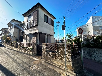 土地 船橋市坪井西1丁目 現地写真