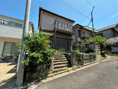 土地 船橋市坪井西1丁目 現地写真