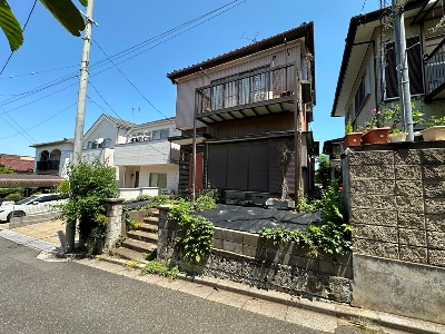 土地 船橋市坪井西1丁目 現地写真