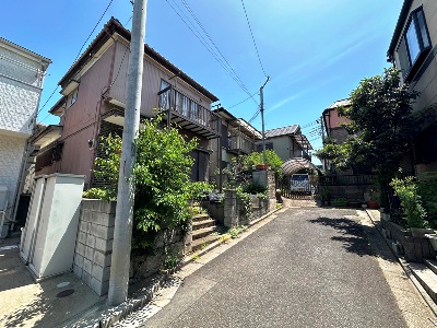 土地 船橋市坪井西1丁目 現地写真