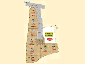 土地 船橋市三山6丁目 区画図