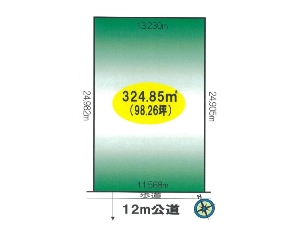 土地 船橋市習志野台2丁目 区画図