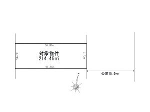 土地 船橋市習志野台5丁目 区画図