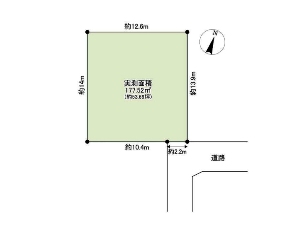 土地 船橋市西習志野3丁目 区画図