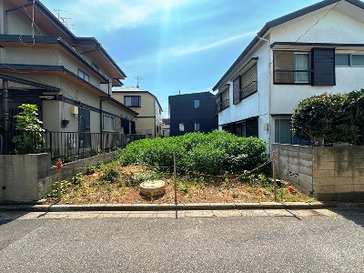 土地 船橋市松が丘3丁目 現地写真