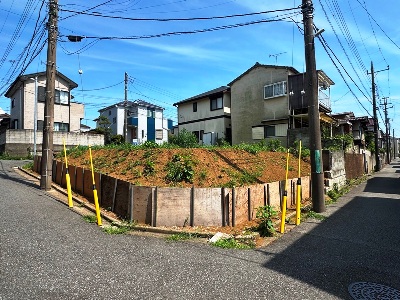 土地 船橋市松が丘3丁目 現地写真