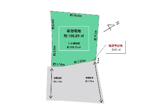 土地 船橋市夏見3丁目 区画図