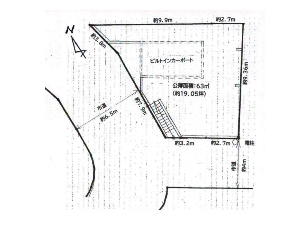 土地 船橋市新高根6丁目 区画図