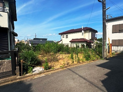土地 船橋市松が丘4丁目 現地写真