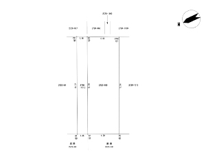 土地 船橋市湊町3丁目 区画図 土地 船橋市湊町3丁目 区画図