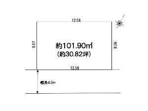 土地 船橋市習志野台1丁目 区画図