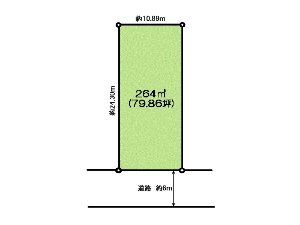 土地 船橋市習志野台2丁目 区画図