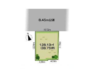 土地 船橋市習志野台2丁目 区画図