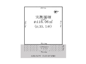土地 船橋市飯山満町2丁目 区画図