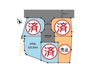 土地 船橋市飯山満町2丁目 区画図