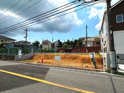 土地 船橋市芝山4丁目 現地写真