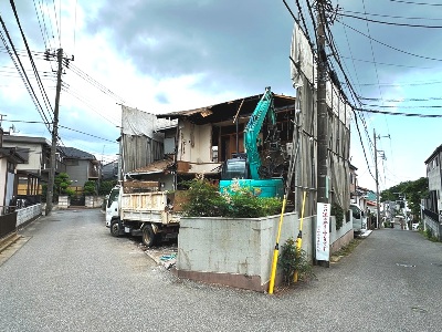 土地 船橋市芝山5丁目 現地写真