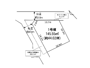 土地 船橋市芝山5丁目 区画図