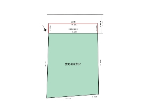 土地 船橋市松が丘1丁目 区画図