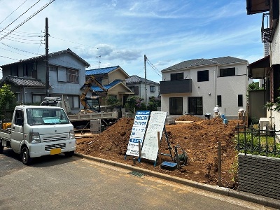 土地 船橋市松が丘2丁目 現地写真