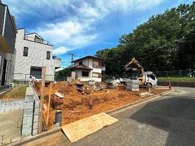 土地 船橋市松が丘2丁目 現地写真