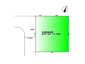 土地 船橋市松が丘3丁目 区画図