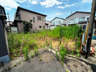 土地 船橋市坪井西1丁目 現地写真