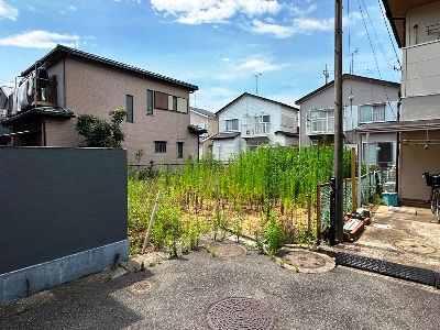 土地 船橋市坪井西1丁目 現地写真