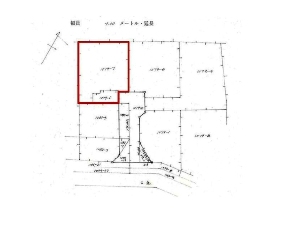 土地 船橋市坪井西1丁目 区画図 土地 船橋市坪井西1丁目 区画図