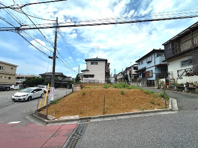 土地 船橋市坪井西1丁目 現地写真