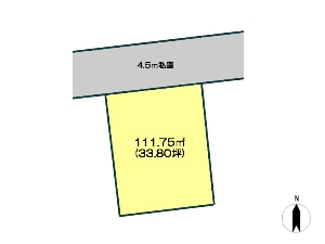 土地 船橋市新高根2丁目 区画図