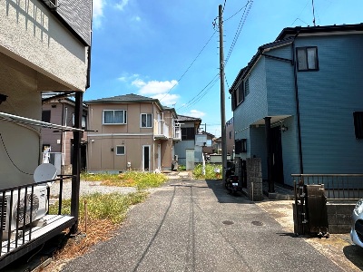 土地 船橋市新高根2丁目 現地写真