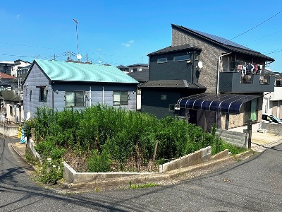 土地 船橋市新高根6丁目 現地写真