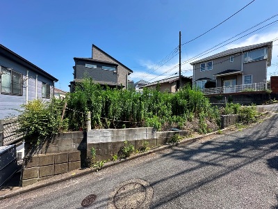 土地 船橋市新高根6丁目 現地写真