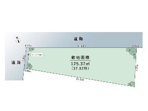 土地 船橋市海神3丁目 区画図